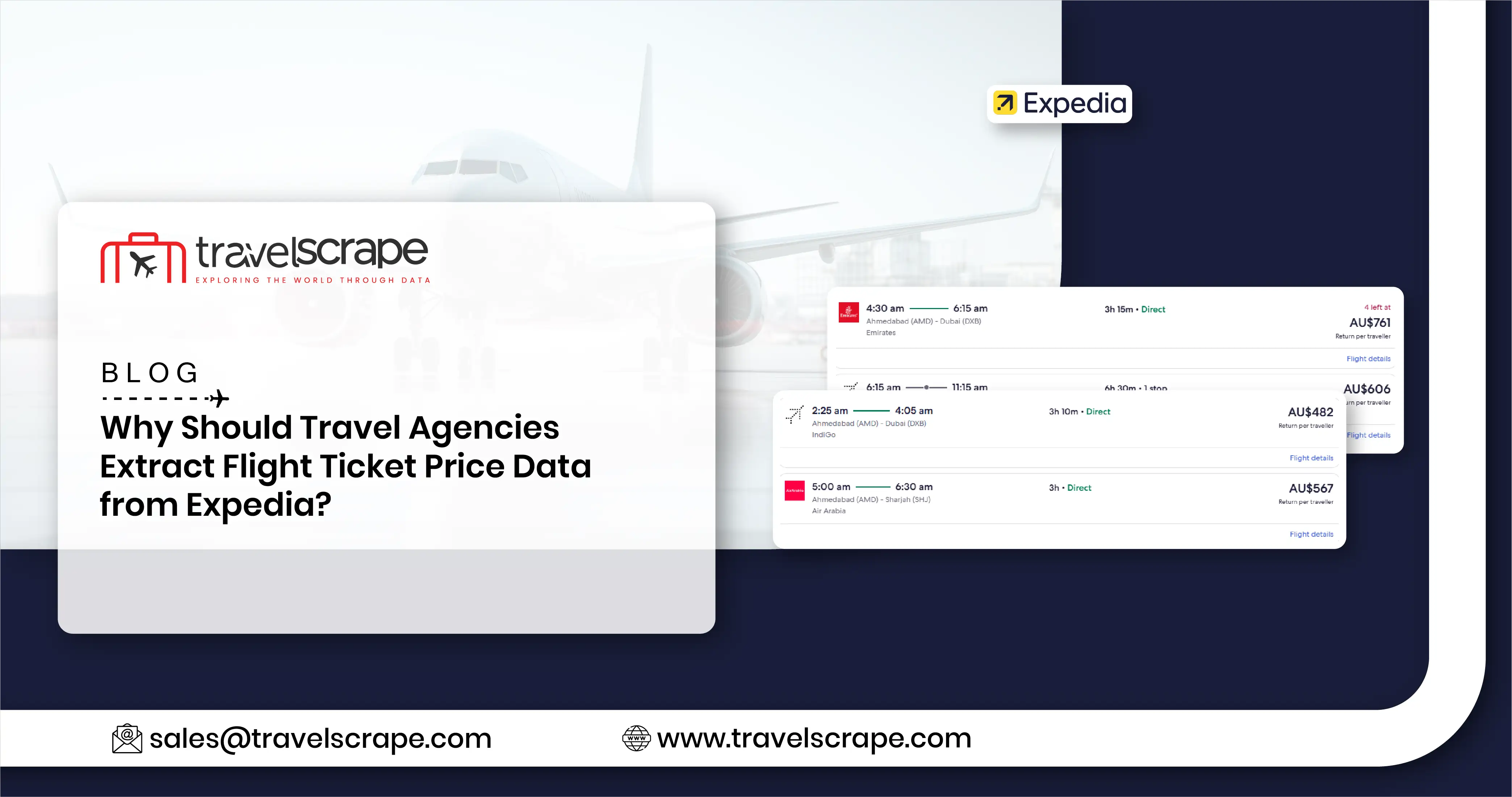 Why Should Travel Agencies Extract Flight Ticket Price Data from Expedia Why Should Travel Agencies Extract Flight Ticket Price Data from Expedia